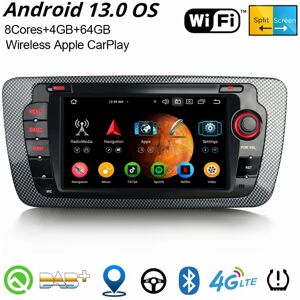 Erisin 4GB+64GB Android 13 CarPlay Car Stereo GPS Radio For SEAT IBIZA 8-Core DAB+ WiFi Erisin 4GB+64GB Android 13 CarPlay Car Stereo GPS Radio For SEAT IBIZA 8-Core DAB+ WiFi