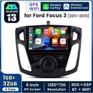 awesafe Android 13 Car Stereo Radio GPS Carplay DAB+ SAT NAV BT For Ford Focus 2011-2019 awesafe Android 13 Car Stereo Radio GPS Carplay DAB+ SAT NAV BT For Ford Focus 2011-2019