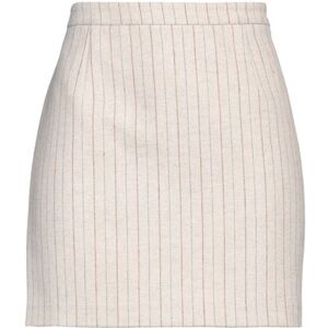 ISABELLE BLANCHE Paris Mini Skirt Women - Ivory - M