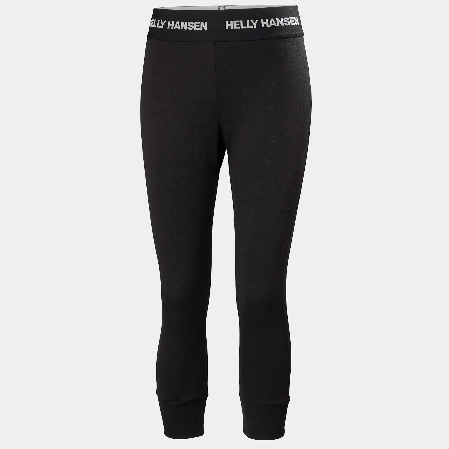 Helly Hansen Women's Lifa Merino Midweight 3/4 Ski Trouser Black XS - Black - Female