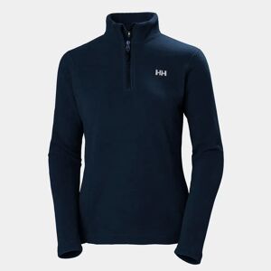 Helly Hansen Women's Daybreaker 1/2 Zip Light Fleece Navy L - Navy Blue - Female