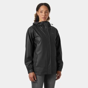 Helly Hansen Women's Moss Iconic Waterproof Rain Jacket Black XS - Black - Female