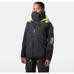 Helly Hansen Women's Aegir Race Sailing Jacket 2.0 Grey M - Ebony Grey - Female Helly Hansen Women's Aegir Race Sailing Jacket 2.0 Grey M - Ebony Grey - Female