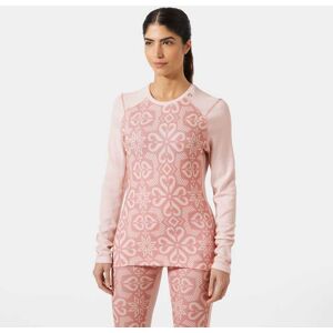 Helly Hansen Women's Lifa Merino Midweight Graphic Crew Base Layer Pink XS - Pink Tint N - Female Helly Hansen Women's Lifa Merino Midweight Graphic Crew Base Layer Pink XS - Pink Tint N - Female