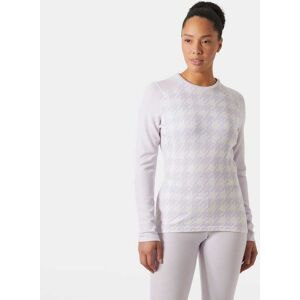 Helly Hansen Women's Lifa Merino Midweight Graphic Crew Base Layer Purple XS - Light Purpl Purple - Female Helly Hansen Women's Lifa Merino Midweight Graphic Crew Base Layer Purple XS - Light Purpl Purple - Female