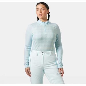 Helly Hansen Women's Lifa Merino Midweight Graphic 1/2 Zip Base Layer Blue M - Barely Blue - Female Helly Hansen Women's Lifa Merino Midweight Graphic 1/2 Zip Base Layer Blue M - Barely Blue - Female