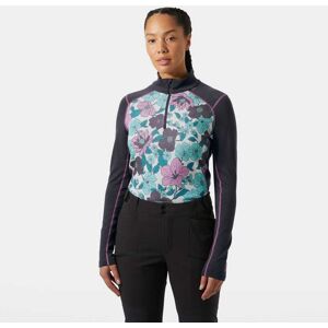 Helly Hansen Women's Lifa Merino Midweight Graphic 1/2 Zip Base Layer Purple XS - Black Grape Purple - Female Helly Hansen Women's Lifa Merino Midweight Graphic 1/2 Zip Base Layer Purple XS - Black Grape Purple - Female