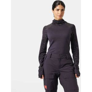 Helly Hansen Women's LIFA® Merino Midweight Balaclava Hoodie Purple L - Black Grape Purple - Female Helly Hansen Women's LIFA® Merino Midweight Balaclava Hoodie Purple L - Black Grape Purple - Female