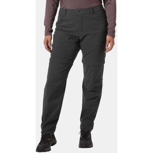 Helly Hansen ELV Light ZIP OFF Trousers Grey L - Ebony Grey - Female Helly Hansen ELV Light ZIP OFF Trousers Grey L - Ebony Grey - Female
