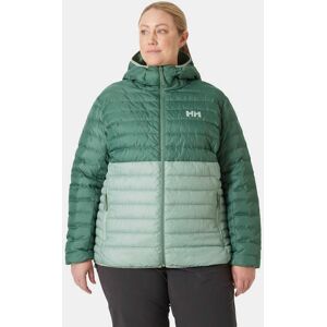 Helly Hansen Women's Banff Hooded Plus Insulator - Green Mist - Jacket Helly Hansen Women's Banff Hooded Plus Insulator - Green Mist - Jacket