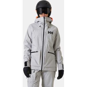 Helly Hansen Women's Powderqueen 3.0 Durable Ski Jacket Grey XL - Grey Melang - Female Helly Hansen Women's Powderqueen 3.0 Durable Ski Jacket Grey XL - Grey Melang - Female