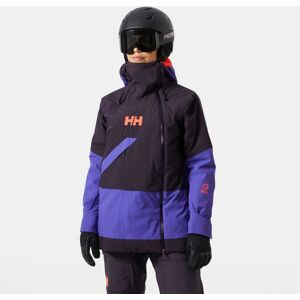 Helly Hansen Women's Powchaser Asymmetric Ski Jacket Purple XS - Black Grape Purple - Female Helly Hansen Women's Powchaser Asymmetric Ski Jacket Purple XS - Black Grape Purple - Female