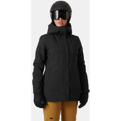 Helly Hansen Women's Snowplay Long Insulated Ski Jacket - Black - Ski Jacket Helly Hansen Women's Snowplay Long Insulated Ski Jacket - Black - Ski Jacket