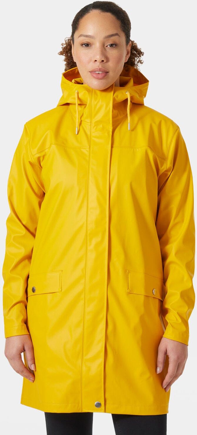 Helly Hansen Women's Moss Waterproof Rain Coat Yellow S - Essential Y Yellow - Female