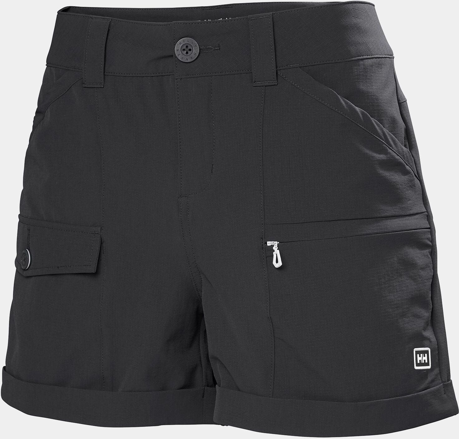 Helly Hansen Women's Maridalen Quick Dry Cargo Shorts Black XL - Ebony Black - Female