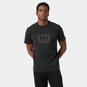 Helly Hansen Men's HH Box Soft Cotton Tshirt Black L - Black - Male