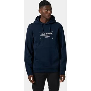 Helly Hansen Men's Move Sweat Hoodie Navy M - Navy Blue - Male