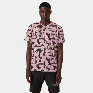 Helly Hansen Men's Move Quick-Dry T-Shirt Pink XS - Urban Pink - Unisex