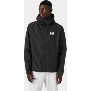 Helly Hansen Men's Seven J Outdoor Rain Jacket Black 3XL - Black - Male