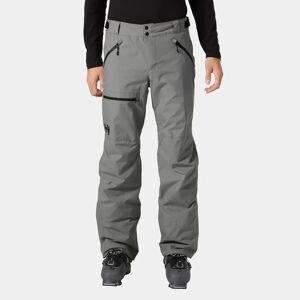 Helly Hansen Men's Sogn Insulated Cargo Ski Trousers Grey L - Concrete Grey - Male