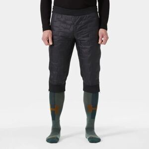 Helly Hansen Men's Lifaloft Full Zip 3/4 Length Insulator Trousers Black M - Black - Male