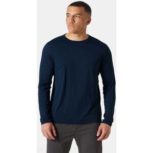 Helly Hansen Men's Shine Long Sleeve Crew Navy M - Navy Blue - Male Helly Hansen Men's Shine Long Sleeve Crew Navy M - Navy Blue - Male