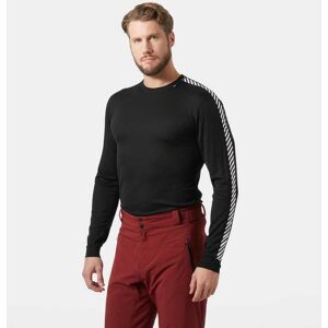 Helly Hansen Men's HH Lifa Stripe Crew Ski Base Layer Black 3XL - Black - Male Helly Hansen Men's HH Lifa Stripe Crew Ski Base Layer Black 3XL - Black - Male
