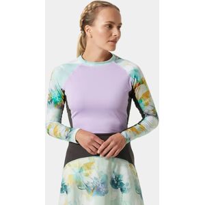 Helly Hansen Women's Waterwear Rashguard Green S - Jade Esra Green - Female