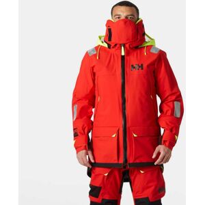 Helly Hansen Unisex Aegir Ocean Jacket 2.0 Red L - Alert Red - Male Helly Hansen Unisex Aegir Ocean Jacket 2.0 Red L - Alert Red - Male