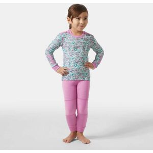 Helly Hansen Kids' Graphic LIFA® Merino Wool Base Layer Set Pink 1 - Meta Pink A - Unisex Helly Hansen Kids' Graphic LIFA® Merino Wool Base Layer Set Pink 1 - Meta Pink A - Unisex