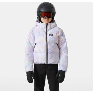 Helly Hansen Juniors' Nora Short Puffy Ski Jacket White 14 - Reflections White - Unisex Helly Hansen Juniors' Nora Short Puffy Ski Jacket White 14 - Reflections White - Unisex