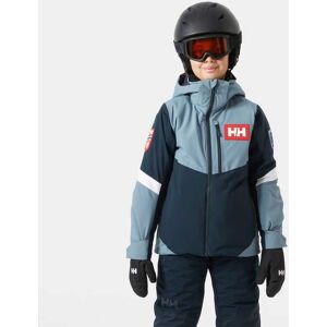 Helly Hansen Juniors' Elevate Ski Jacket Blue 10 - Washed Navy Blue - Unisex Helly Hansen Juniors' Elevate Ski Jacket Blue 10 - Washed Navy Blue - Unisex