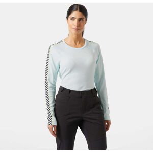 Helly Hansen Women's Lifa Active Stripe Crew Baselayer Top Blue XL - Icicle Blue - Female Helly Hansen Women's Lifa Active Stripe Crew Baselayer Top Blue XL - Icicle Blue - Female