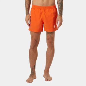 Helly Hansen Men's Cascais Quick-Dry Swimming Trunks Orange L - Flame Orange - Male