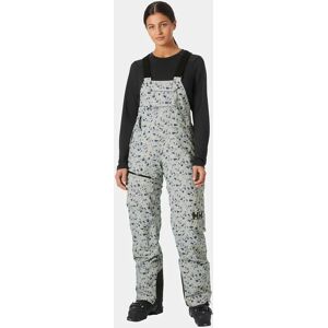 Helly Hansen Women's Powderqueen Reinforced Bib Trousers Black XS - Mellow Grey Black - Female