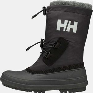 Helly Hansen Kid's Varanger Insulated Boots Black Y2 - Black Lig - Unisex Helly Hansen Kid's Varanger Insulated Boots Black Y2 - Black Lig - Unisex