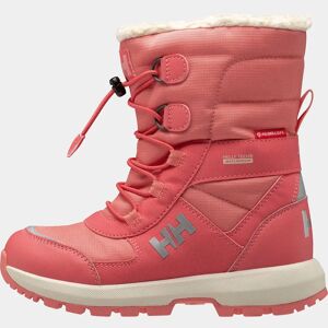 Helly Hansen Kid's JK Silverton Waterproof Boots Pink US Y3/EU 33 - Coral Almon Pink - Unisex