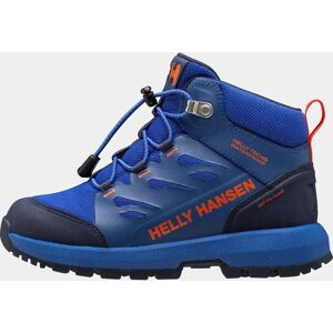 Helly Hansen Juniors' and Kids' Marka Boot HT Blue US Y4/EU 34 - Cobalt Blue - Unisex