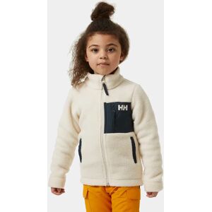 Helly Hansen Kid's Champ Pile Fleece Jacket White 122/7 - Cream White - Unisex