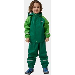 Helly Hansen Kids' Bergen 2.0 Pu Rainset Green 104/4 - Malachite Green - Unisex