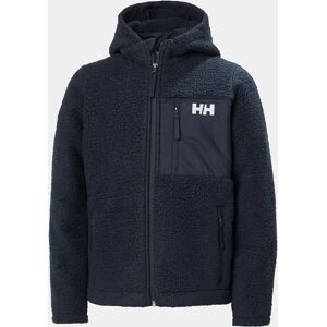 Helly Hansen Junior Champ Pile Hooded Jacket Navy 140/10 - Navy Blue - Unisex