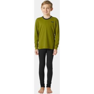 Helly Hansen Junior HH Lifa Active Base Layer Set Green 152/12 - Olive Green - Unisex