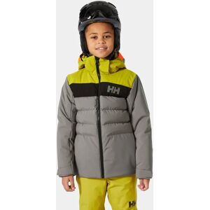 Helly Hansen Junior Cyclone Jacket - Junior Boys Classic Ski Jacket Grey 152/12 - Concrete Grey - Unisex