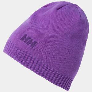 Helly Hansen Unisex Brand Soft Jersey Knit Beanie Purple STD - Crushed Gra Purple - Unisex