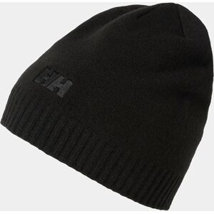 Helly Hansen Unisex Brand Soft Jersey Knit Beanie Black STD - Black - Unisex