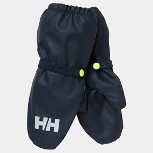 Helly Hansen Kids Bergen Fleece Pu Waterproof Mittens Navy 4 - Navy Blue - Unisex