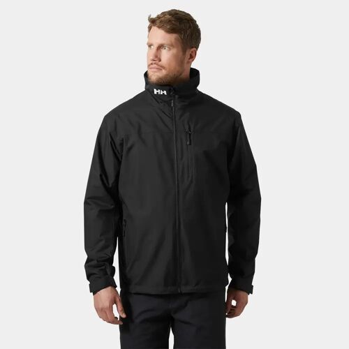 Helly Hansen Men’s Crew Midlayer Sailing Jacket 2.0 Black L - Black - Male