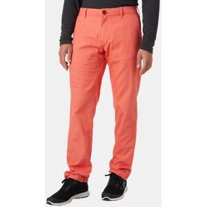 Helly Hansen Men's Dock Chinos Pink 36 - Peach Echo Pink - Male Helly Hansen Men's Dock Chinos Pink 36 - Peach Echo Pink - Male