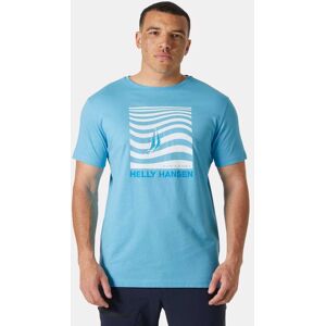 Helly Hansen Men's Shoreline T-shirt 3.0 Blue S - Aqua Blue - Male Helly Hansen Men's Shoreline T-shirt 3.0 Blue S - Aqua Blue - Male