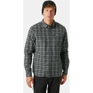 Helly Hansen Men's Classic Check Long Sleaves Flannel Shirt Grey XL - Concrete Grey - Male Helly Hansen Men's Classic Check Long Sleaves Flannel Shirt Grey XL - Concrete Grey - Male